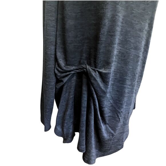 DG2 by Diane Gilman Charcoal Long Sleeve Top, Size Large - Picture 3 of 10